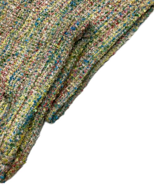 masu（エムエーエスユー）masu (エムエーエスユー) CANDY TWEED WIDE PANTS マルチカラー サイズ:44の古着・服飾アイテム