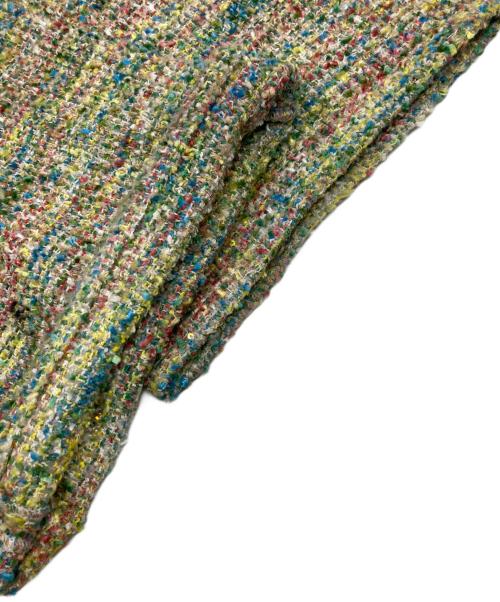 masu（エムエーエスユー）MASU (エムエーエスユー) CANDY TWEED WIDE PANTS マルチカラー サイズ:44の古着・服飾アイテム