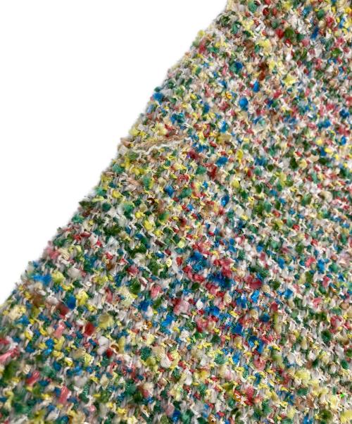 masu（エムエーエスユー）masu (エムエーエスユー) CANDY TWEED WIDE PANTS マルチカラー サイズ:44の古着・服飾アイテム
