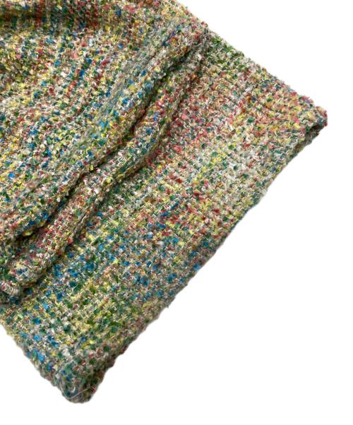 masu（エムエーエスユー）MASU (エムエーエスユー) CANDY TWEED WIDE PANTS マルチカラー サイズ:44の古着・服飾アイテム