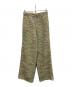 masu（エムエーエスユー）の古着「CANDY TWEED WIDE PANTS」｜マルチカラー