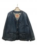 LEVI'S PReMIUMリーバイス プレミアム）の古着「UNION ENGINEER カーディガン」｜インディゴ