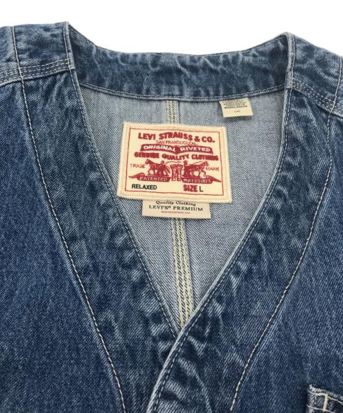 LEVI'S PReMIUM（リーバイス プレミアム）LEVI'S PReMIUM (リーバイス プレミアム) UNION ENGINEER カーディガン インディゴ サイズ:LARGEの古着・服飾アイテム