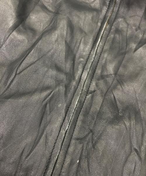JOS.A.BANK（ジョス エー バンク）JOS.A.BANK (ジョス エー バンク) 90s レザースイングトップ ブラック サイズ:Ｌの古着・服飾アイテム