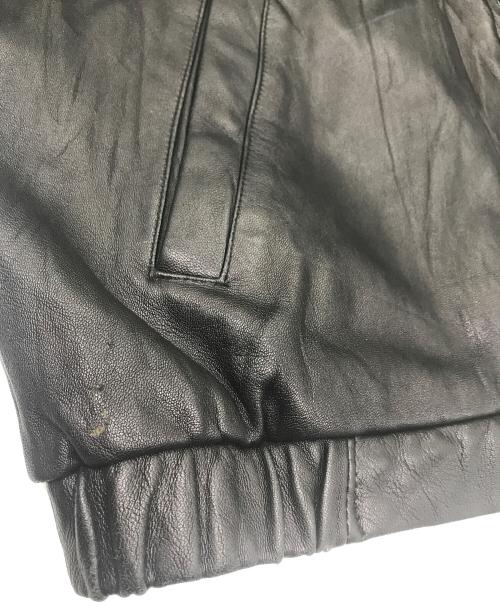 JOS.A.BANK（ジョス エー バンク）JOS.A.BANK (ジョス エー バンク) 90s レザースイングトップ ブラック サイズ:Ｌの古着・服飾アイテム