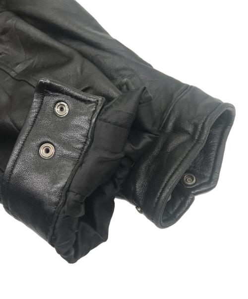 JOS.A.BANK（ジョス エー バンク）JOS.A.BANK (ジョス エー バンク) 90s レザースイングトップ ブラック サイズ:Ｌの古着・服飾アイテム