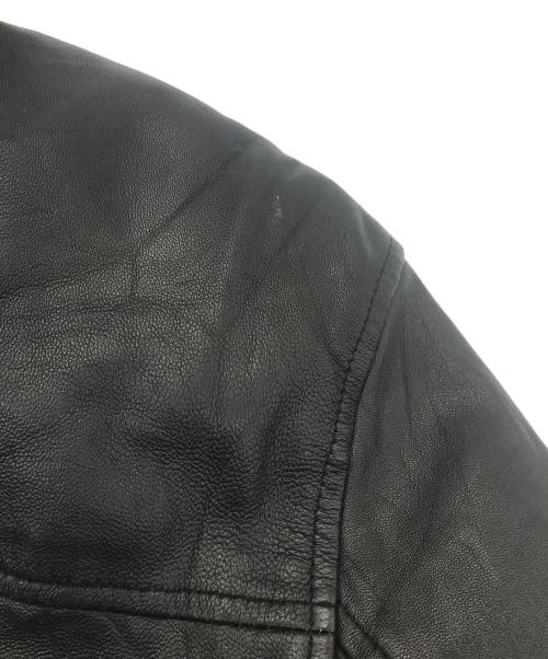 JOS.A.BANK（ジョス エー バンク）JOS.A.BANK (ジョス エー バンク) 90s レザースイングトップ ブラック サイズ:Ｌの古着・服飾アイテム