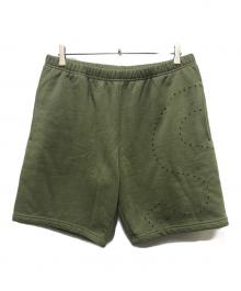 SUPREME（シュプリーム）の古着「Laser Cut S Logo Sweatshort」｜グリーン