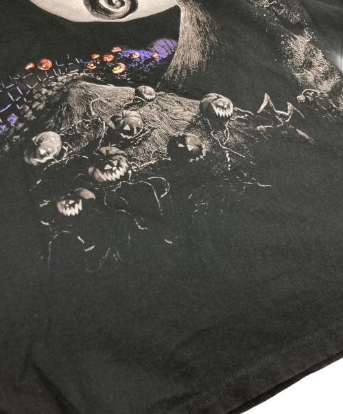 HUF（ハフ）HUF (ハフ) NIGHTMARE BEFORE CHRISTMAS (ナイトメアービフォアクリスマス) SPIRAL HILL TEE ブラック サイズ:ＸＬの古着・服飾アイテム