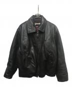 Schottショット）の古着「レザージャケット」｜ブラック