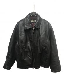 Schott（ショット）の古着「レザージャケット」｜ブラック