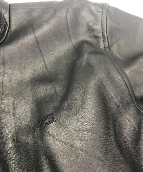 Schott（ショット）Schott (ショット) レザージャケット ブラック サイズ:Ｌの古着・服飾アイテム