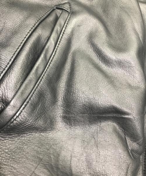 Schott（ショット）Schott (ショット) レザージャケット ブラック サイズ:Ｌの古着・服飾アイテム
