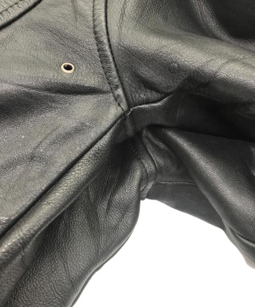 Schott（ショット）Schott (ショット) レザージャケット ブラック サイズ:Ｌの古着・服飾アイテム