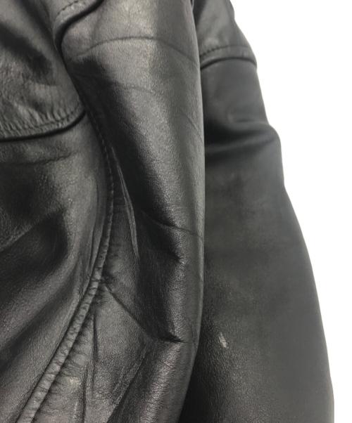 Schott（ショット）Schott (ショット) レザージャケット ブラック サイズ:Ｌの古着・服飾アイテム