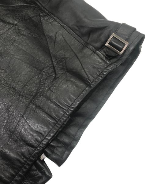 Schott（ショット）Schott (ショット) レザージャケット ブラック サイズ:Ｌの古着・服飾アイテム
