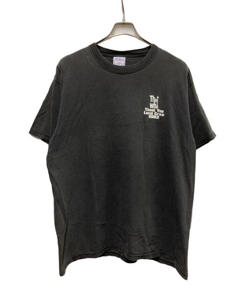 THE WHO（ザ・フー）the who (ザ・フー) 00s バンドプリントTEE ブラック サイズ:XLの古着・服飾アイテム
