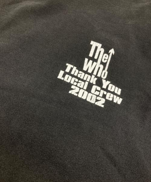 THE WHO（ザ・フー）the who (ザ・フー) 00s バンドプリントTEE ブラック サイズ:XLの古着・服飾アイテム