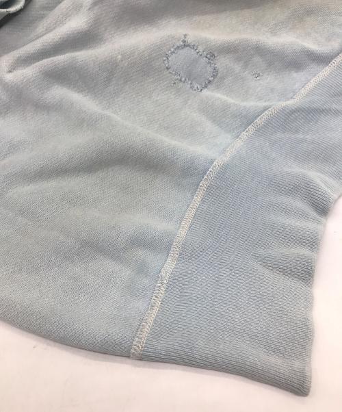 USED（ユーズド）USED (ユーズド) 半袖ラグランスリーブスウェット スカイブルー サイズ:不明の古着・服飾アイテム