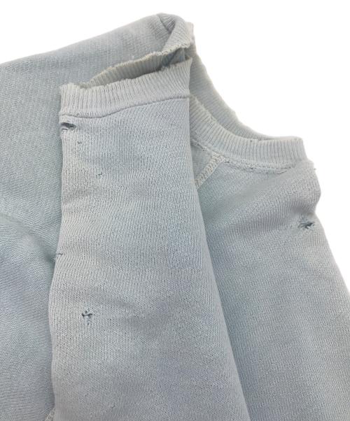 USED（ユーズド）USED (ユーズド) 半袖ラグランスリーブスウェット スカイブルー サイズ:不明の古着・服飾アイテム