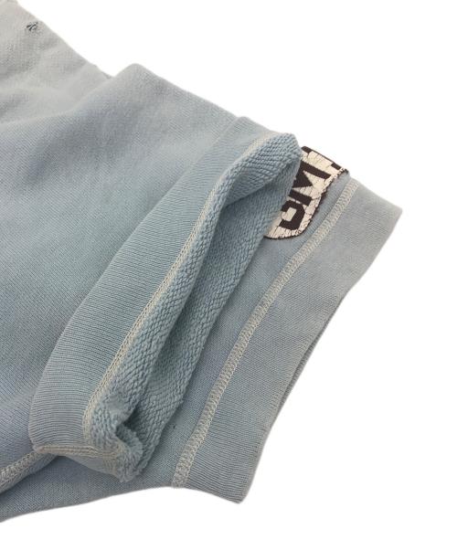 USED（ユーズド）USED (ユーズド) 半袖ラグランスリーブスウェット スカイブルー サイズ:不明の古着・服飾アイテム