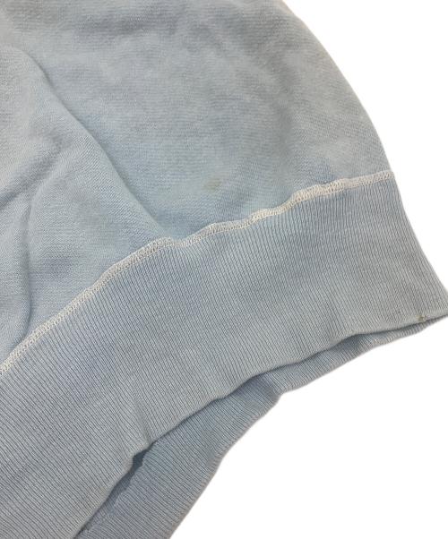 USED（ユーズド）USED (ユーズド) 半袖ラグランスリーブスウェット スカイブルー サイズ:不明の古着・服飾アイテム