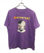 SAINT MICHAELセントマイケル）の古着「SS TEE UNIVERSAL」｜パープル