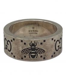 GUCCI（グッチ）の古着「GG Bee Engraved Ring」｜シルバー
