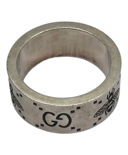 GUCCI（グッチ）GUCCI (グッチ) GG Bee Engraved Ring シルバー サイズ:19号の古着・服飾アイテム