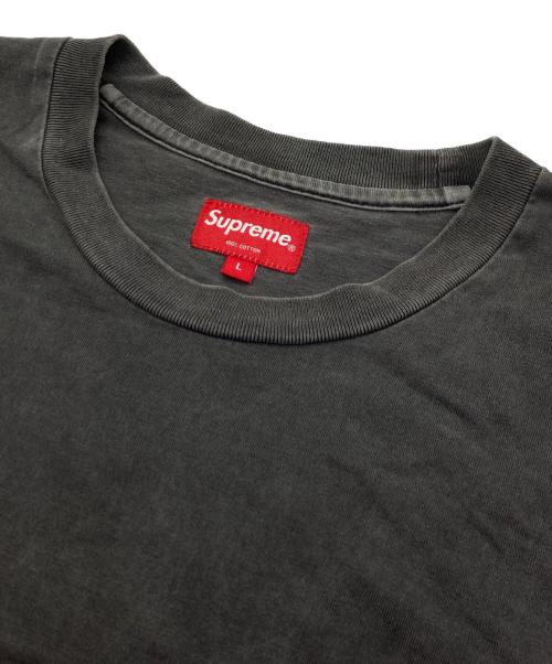 SUPREME（シュプリーム）SUPREME (シュプリーム) Overdyed L/S グレー サイズ:Lの古着・服飾アイテム