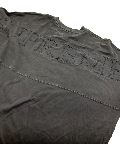 SUPREME（シュプリーム）SUPREME (シュプリーム) Overdyed L/S グレー サイズ:Lの古着・服飾アイテム