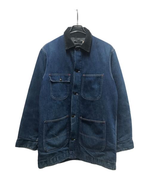 Sears（シアーズ）Sears (シアーズ) 70s ブランケットカバーオール インディゴ サイズ:Ｍの古着・服飾アイテム
