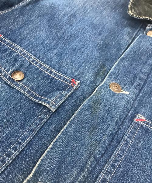 Sears（シアーズ）Sears (シアーズ) 70s ブランケットカバーオール インディゴ サイズ:Ｍの古着・服飾アイテム