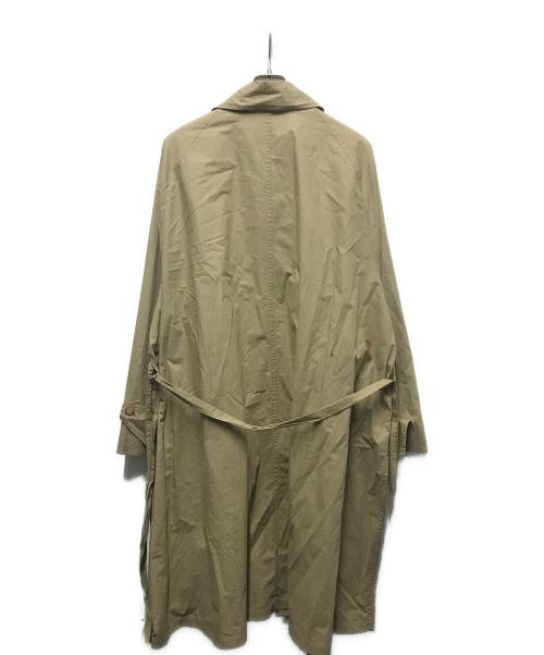 POLO RALPH LAUREN（ポロ・ラルフローレン）POLO RALPH LAUREN (ポロ・ラルフローレン) 90s コットンシェルステンカラーコート ベージュ サイズ:SIZE XLの古着・服飾アイテム