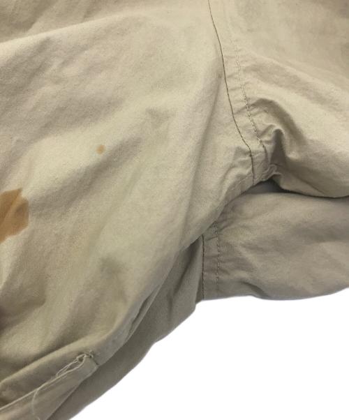 POLO RALPH LAUREN（ポロ・ラルフローレン）POLO RALPH LAUREN (ポロ・ラルフローレン) 90s コットンシェルステンカラーコート ベージュ サイズ:SIZE XLの古着・服飾アイテム