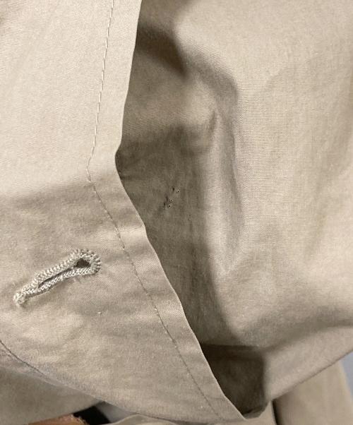 POLO RALPH LAUREN（ポロ・ラルフローレン）POLO RALPH LAUREN (ポロ・ラルフローレン) 90s コットンシェルステンカラーコート ベージュ サイズ:SIZE XLの古着・服飾アイテム