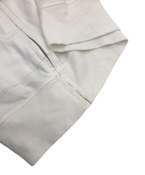 C.P COMPANY（シーピーカンパニー）C.P COMPANY (シーピーカンパニー) ジップアップスウェット ホワイト サイズ:Ｌの古着・服飾アイテム