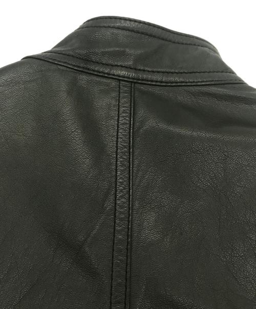 AVIREX（アヴィレックス）AVIREX (アヴィレックス) レザーライダースジャケット グリーン サイズ:SIZE Mの古着・服飾アイテム