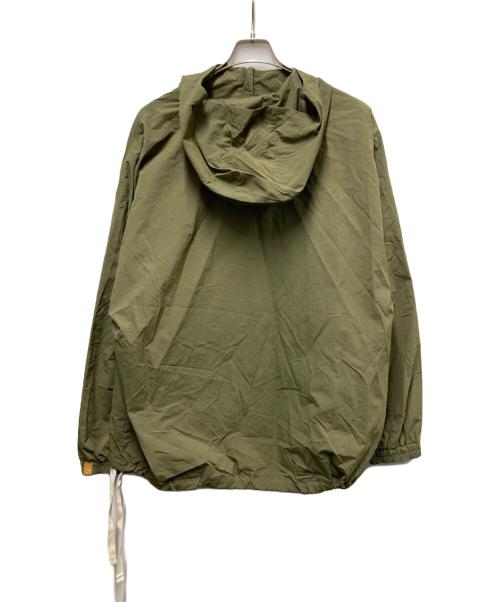 Timberland（ティンバーランド）Timberland (ティンバーランド) メッシュアノラックパーカー カーキ サイズ:Mの古着・服飾アイテム