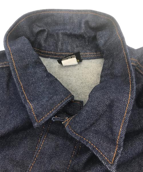 PRSN BLU（プリズンブルース）PRSN BLU (プリズンブルース) 650オーバーサイズデニムジャケット インディゴ サイズ:ＸＬの古着・服飾アイテム