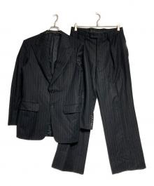 GUCCI（グッチ）の古着「ウールピンストライプセットアップ/Pinstripe Wool Set-up」｜ブラック