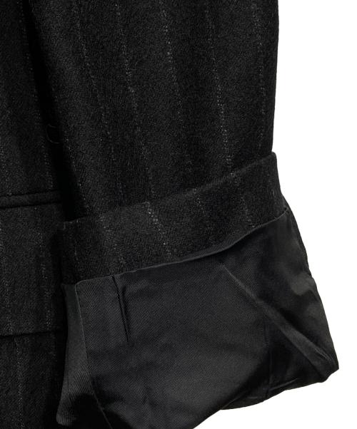 GUCCI（グッチ）GUCCI (グッチ) ウールピンストライプセットアップ/Pinstripe Wool Set-up ブラック サイズ:46の古着・服飾アイテム