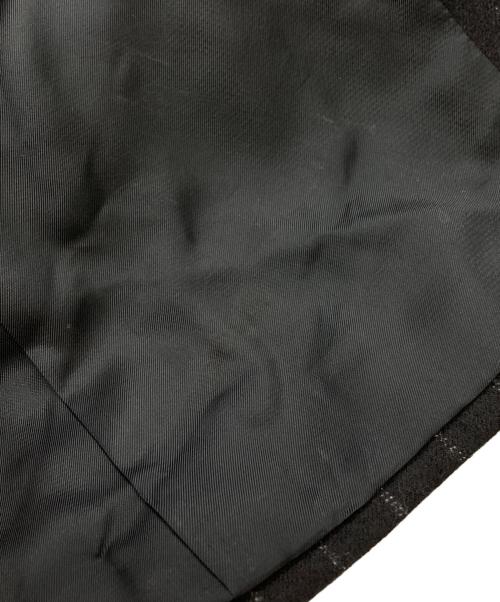 GUCCI（グッチ）GUCCI (グッチ) ウールピンストライプセットアップ/Pinstripe Wool Set-up ブラック サイズ:46の古着・服飾アイテム