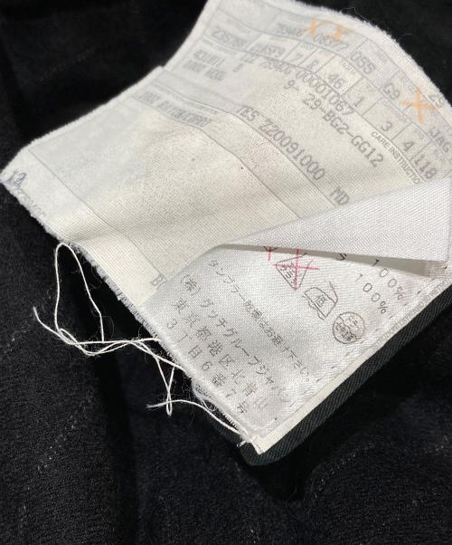 GUCCI（グッチ）GUCCI (グッチ) ウールピンストライプセットアップ/Pinstripe Wool Set-up ブラック サイズ:46の古着・服飾アイテム