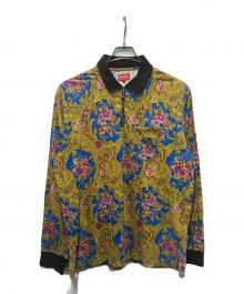 SUPREME（シュプリーム）の古着「Paisley L/S Polo」｜イエロー