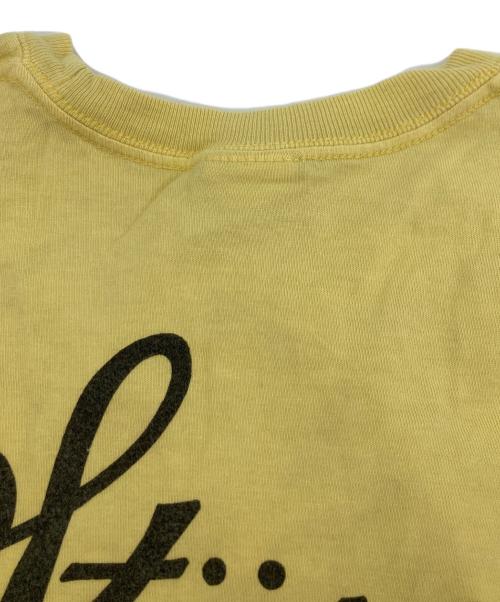 stussy（ステューシー）stussy (ステューシー) ワールドツアーTシャツ イエロー サイズ:Mの古着・服飾アイテム