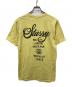 stussy (ステューシー) ワールドツアーTシャツ イエロー サイズ:M：5000円