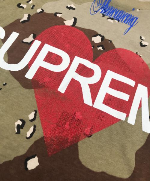 SUPREME（シュプリーム）Supreme (シュプリーム) Announcing Tee ベージュ サイズ:Ｍの古着・服飾アイテム