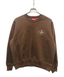 SUPREME（シュプリーム）の古着「Crest Crewneck」｜ブラウン