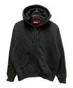 SUPREMEシュプリーム）の古着「Work zip up Hooded Sweatshirt」｜ブラック